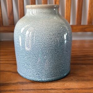 Blue Speckled Vase